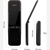 گوشی نوکیا 2720 Flip | Nokia 2720 Flip 4 MB / 4 MB ( بدون گارانتی )