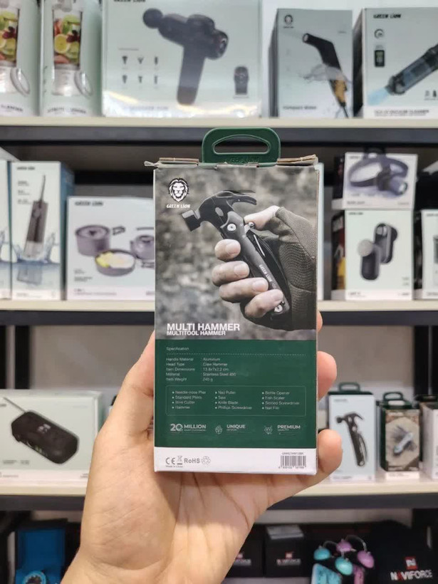 چکش کمپ GREEN MULTI HAMMER