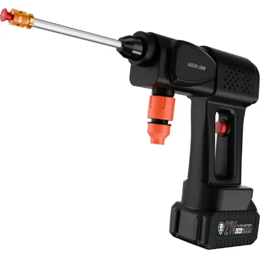 کارواش شارژی تفنگی گرین لاین مدل Green Lion Cordless Pressure Wash Gun CX14۰