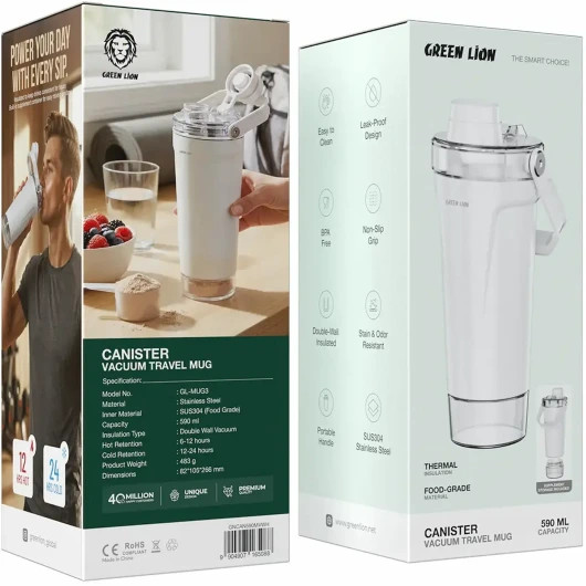 ماگ وکیوم GREEN LION Canister