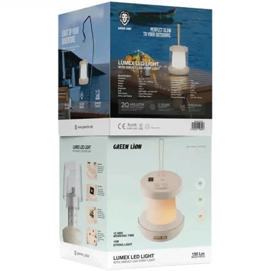 چراغ شارژی Lumex LED Light گرین لاین