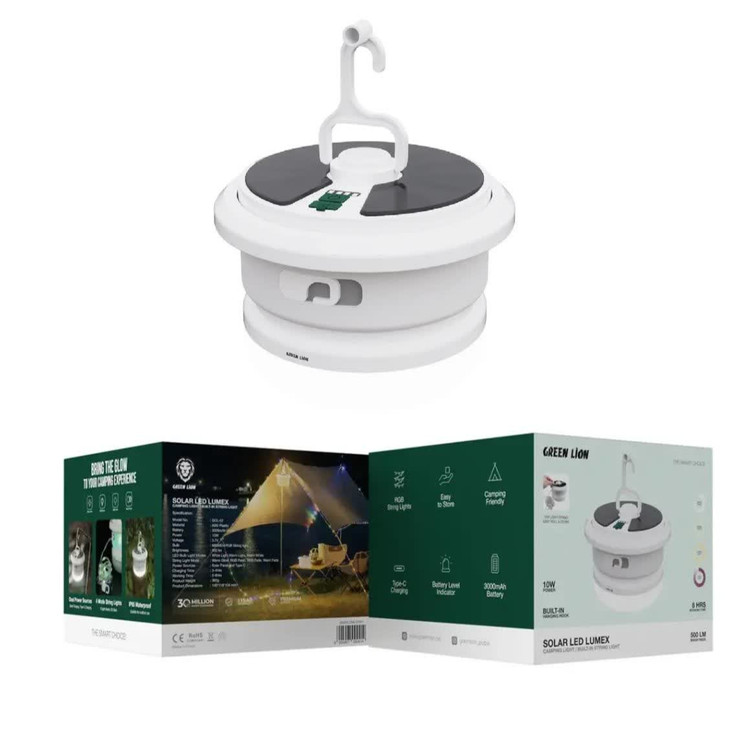 چراغ شارژی Solar LED Lumex گرین لاین