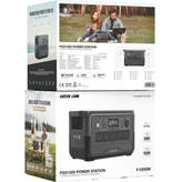 پاور استیشن Green Lion PGX1200 | توان ۱۲۰۰ وات، ظرفیت ۳۶۰۰۰ میلیآمپرساعت