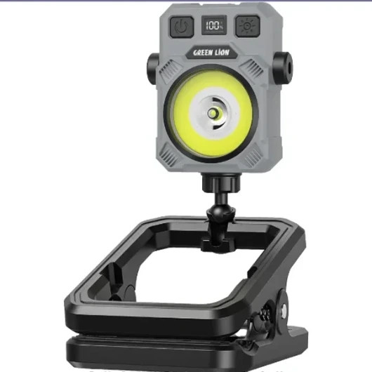 چراغ شارژی MINI CLIP LIGHT گرین لاین | نور قدرتمند، طراحی مقاوم و چندکاره